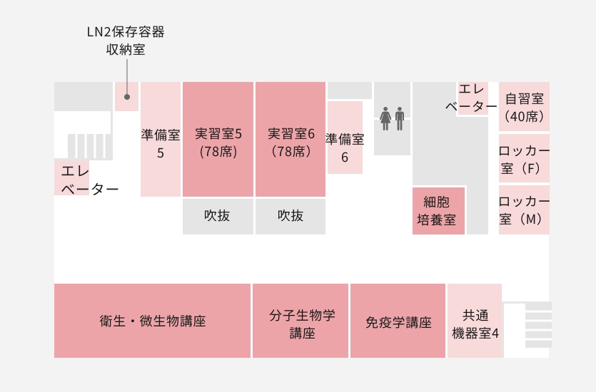 図：4階フロアマップ