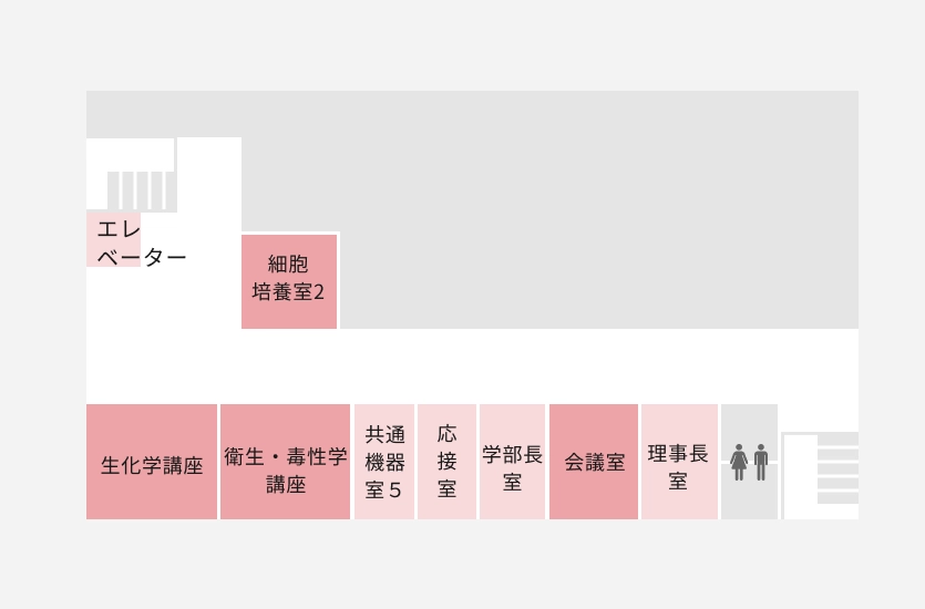 図：5階フロアマップ