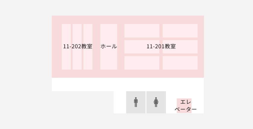 図:新館2階フロアマップ